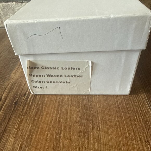 Cardin McCoy Classic Loafers Chocolate Like New Condition Worn Twice Size 1 - Picture 3 of 15